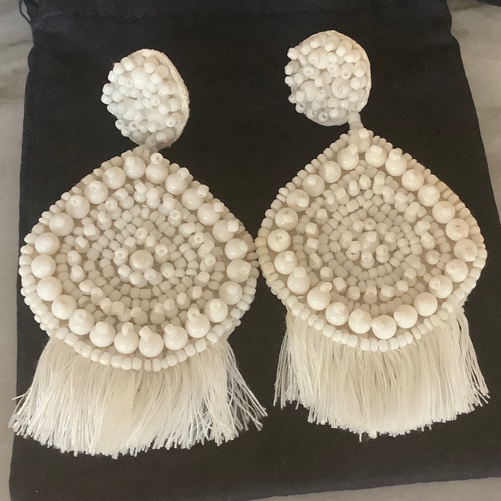 Beaded BaubleBar Earrings